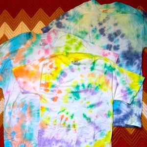 SET OF 3 TIEDYE!